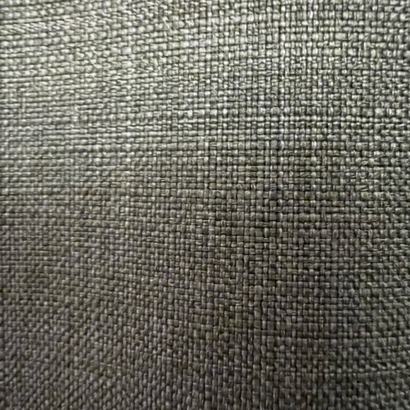 Alfred Dunner Army Green Woven Linen-look Capris - Picture 5 of 14